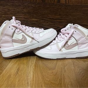 Nike Women’s Dunk High Up Rebel ‘Pink Oxford’